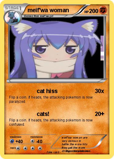 Pokemon meif'wa woman