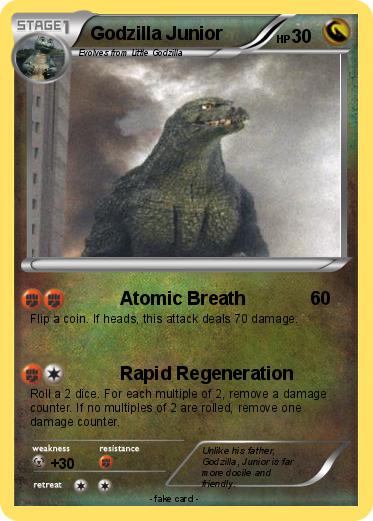 Pokemon Godzilla Junior