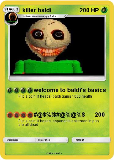 Pokemon killer baldi