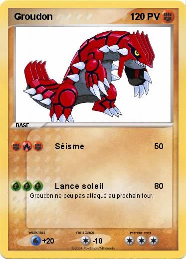 Pokemon Groudon
