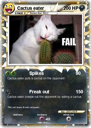 Pokemon Cactus eater