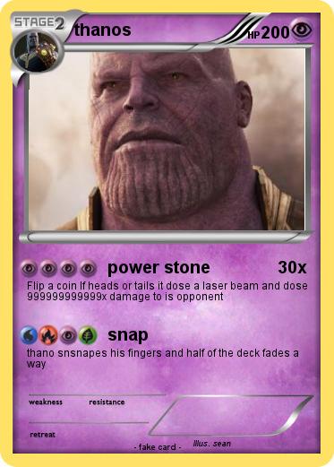 Pokemon thanos