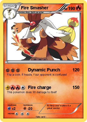 Pokemon Fire Smasher