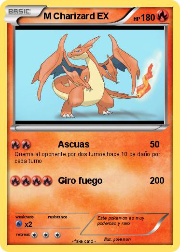Pokemon M Charizard EX