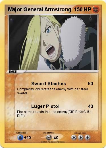 Pokemon Major General Armstrong