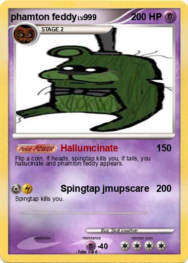 Pokemon phamton feddy