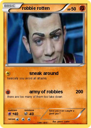 Pokemon robbie rotten