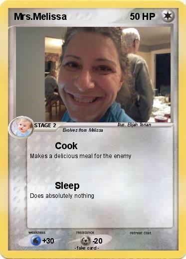 Pokemon Mrs.Melissa