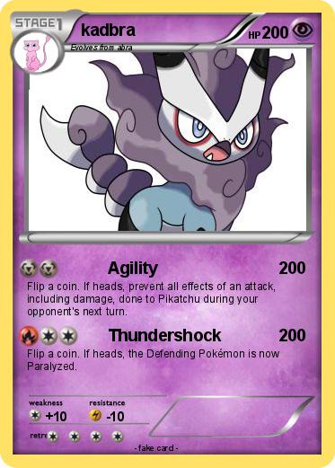 Pokemon kadbra