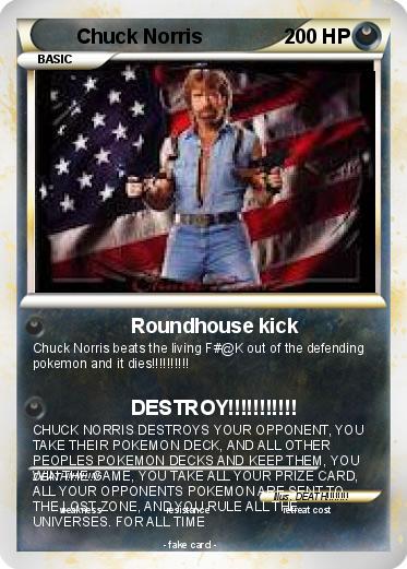Pokemon Chuck Norris
