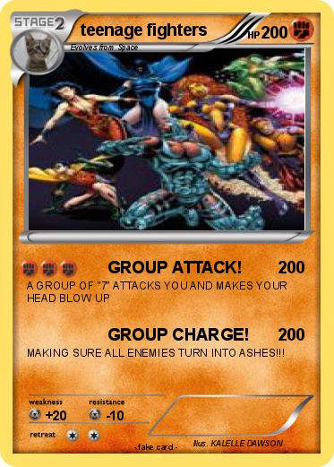 Pokemon teenage fighters