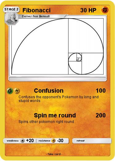 Pokemon Fibonacci