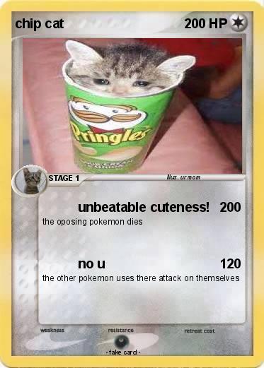 Pokemon chip cat
