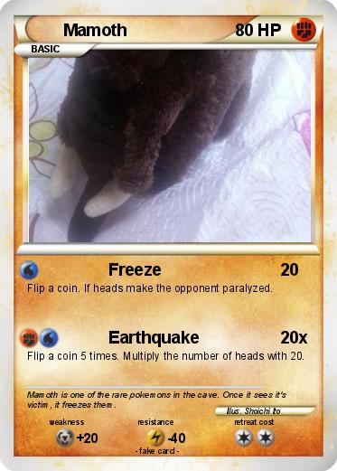 Pokemon Mamoth