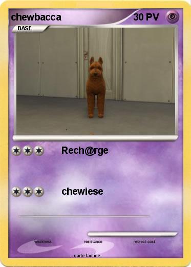 Pokemon chewbacca