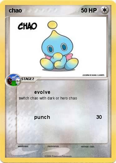 Pokemon chao