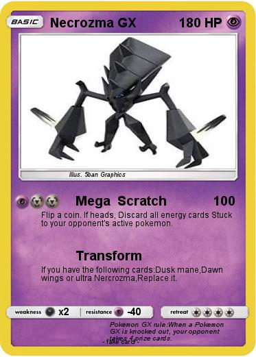 Pokemon Necrozma GX