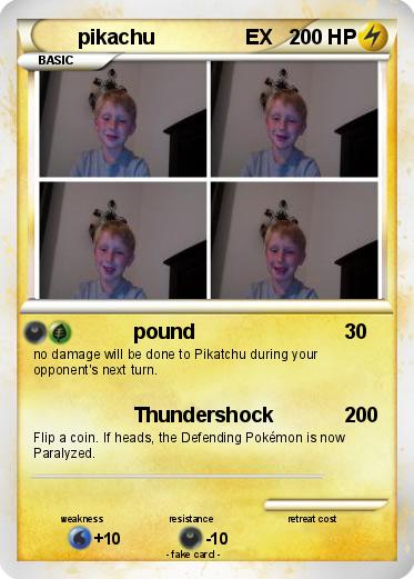 Pokemon pikachu                EX