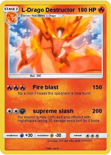 Pokemon L-Drago Destructor