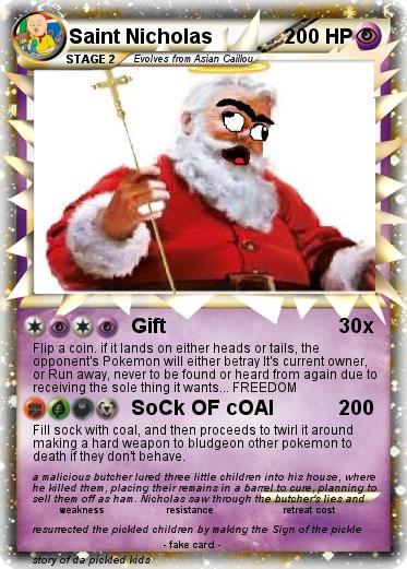 Pokemon Saint Nicholas