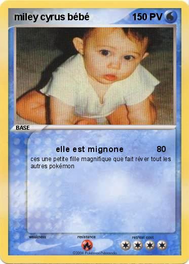 Pokemon miley cyrus bébé