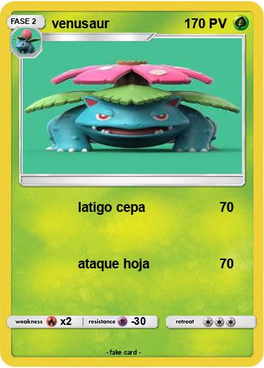 Pokemon venusaur