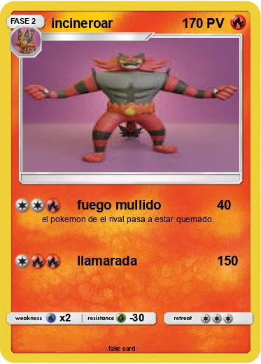 Pokemon incineroar