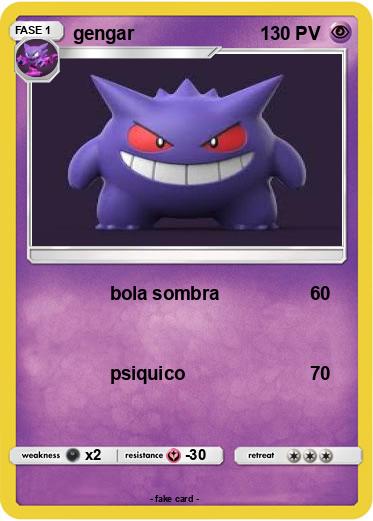 Pokemon gengar