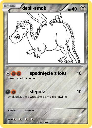 Pokemon debil-smok