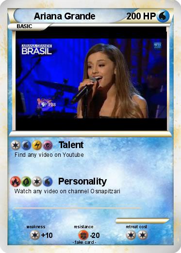 Pokemon Ariana Grande
