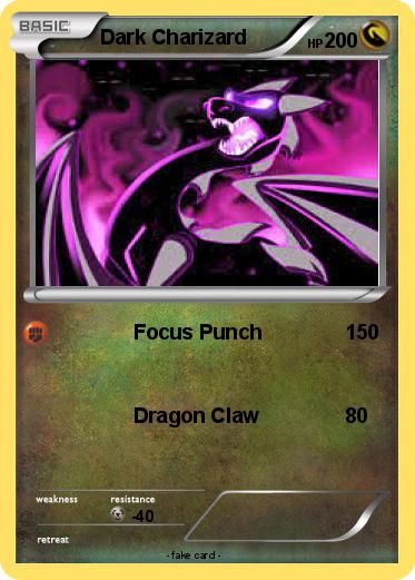 Pokemon Dark Charizard