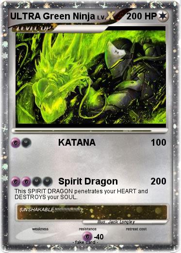 Pokemon ULTRA Green Ninja