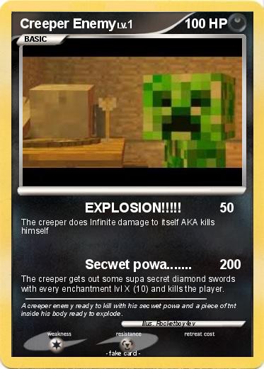 Pokemon Creeper Enemy