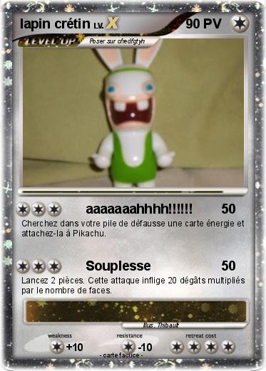Pokemon lapin crétin