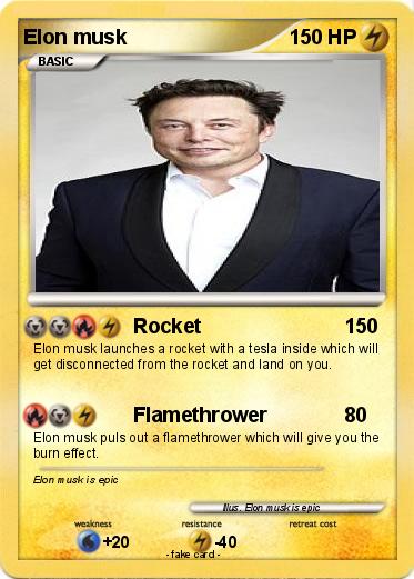 Pokemon Elon musk