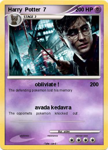 Pokemon Harry  Potter  7