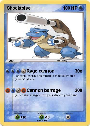 Pokemon Shocktoise