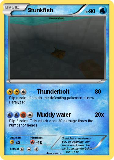 Pokemon Stunkfish