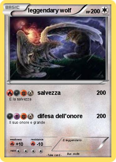 Pokemon leggendary wolf