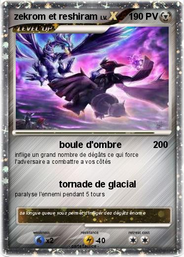 Pokemon zekrom et reshiram