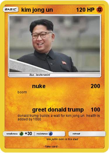 Pokemon kim jong un
