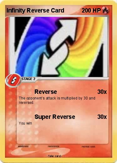 Pokemon Infinity Reverse Card
