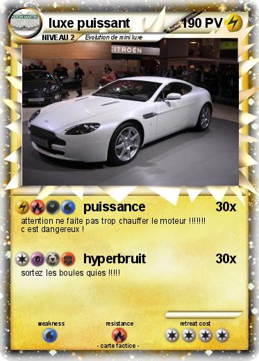 Pokemon luxe puissant