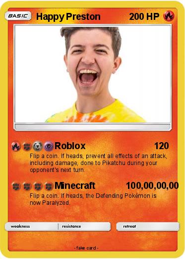 Pokemon Happy Preston