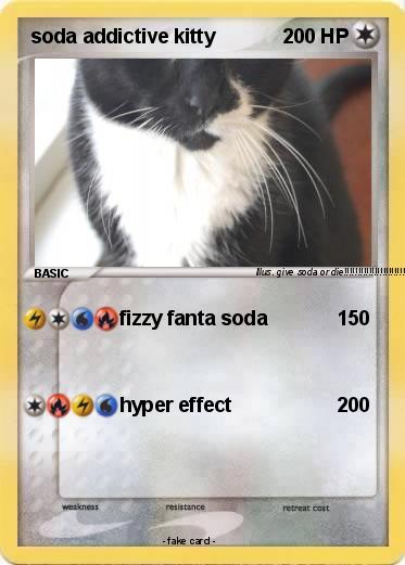 Pokemon soda addictive kitty