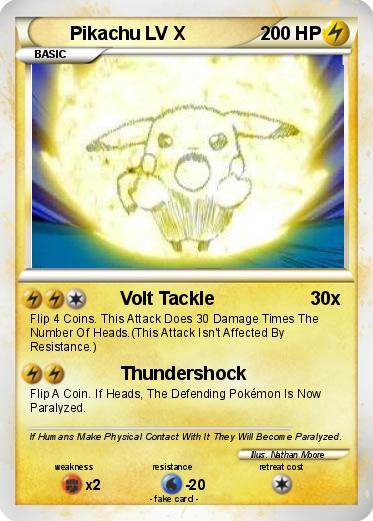 Pokemon Pikachu LV X