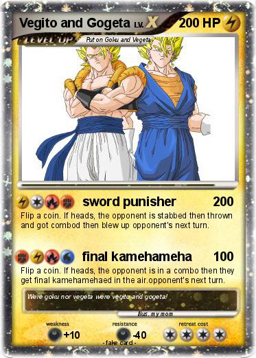 Pokemon Vegito and Gogeta