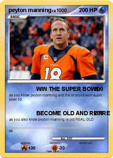 Pokemon peyton manning