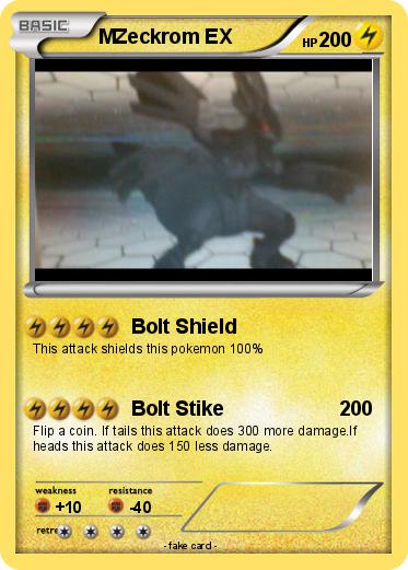 Pokemon MZeckrom EX