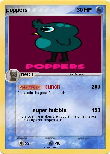Pokemon poppers